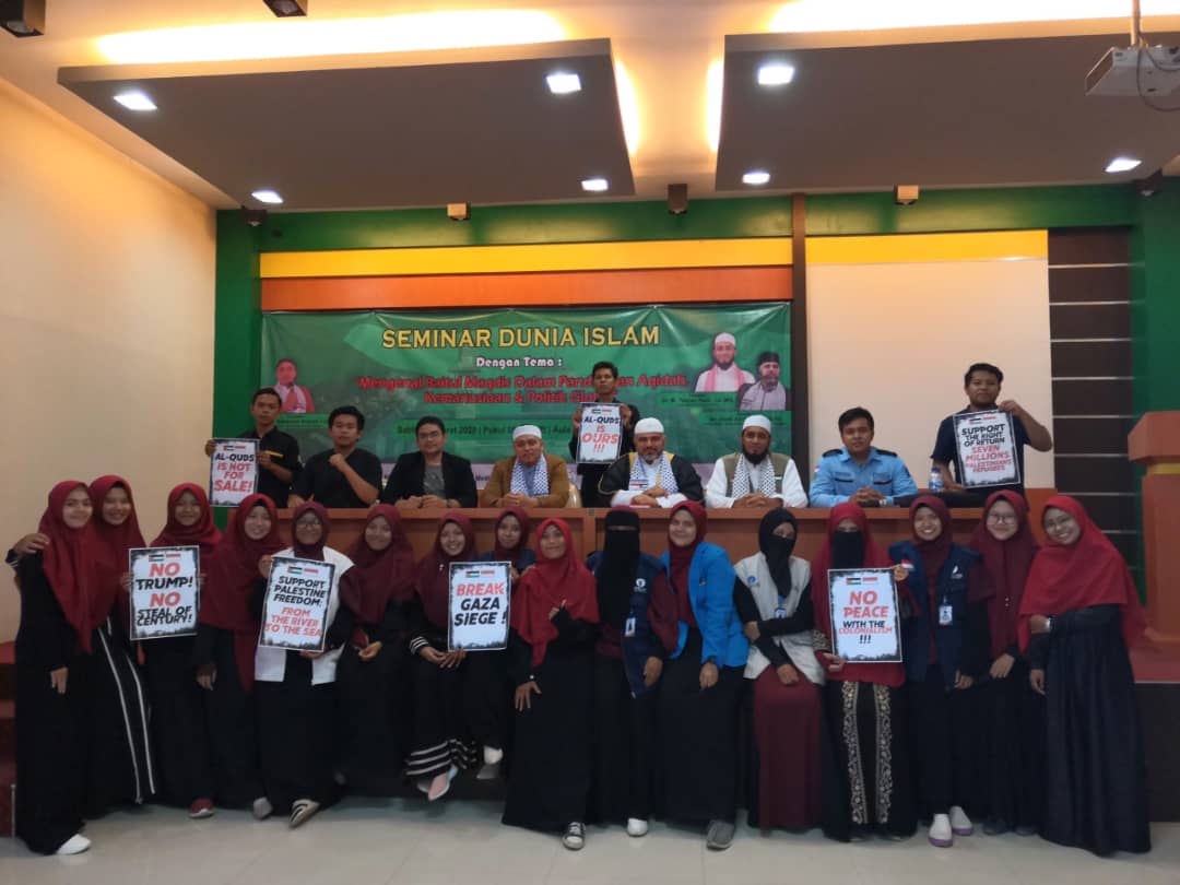 Seminar Edukasi Palestina Di Uin Ar Raniry Aceh Spirit Of Aqsa