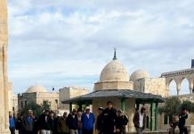 Imigran Ilegal Yahudi Nodai Masjid Al-Aqsa.