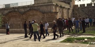 Imigran ilegal Yahudi Nodai Masjid Al-Aqsa