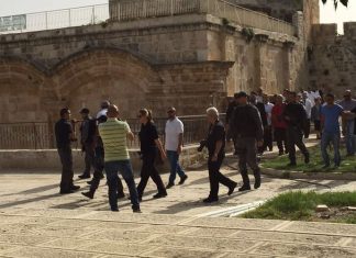 Imigran ilegal Yahudi Nodai Masjid Al-Aqsa