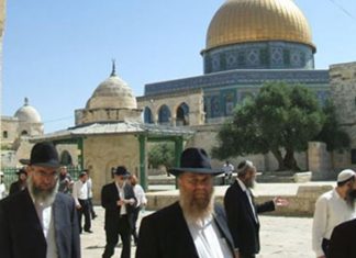 Imigran Ilegal Yahudi Nodai Masjid Al-Aqsa