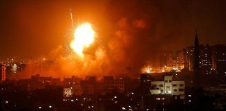 Angkatan Udara Israel Sasar Gaza, Balas Serangan Pejuang Palestina