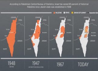 Sejak 1948, Israel telah Rampas 85 Persen Tanah Palestina