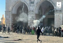 Penjajah Israel serang jamaah Masjid Al-Aqsa