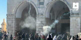 Penjajah Israel serang jamaah Masjid Al-Aqsa