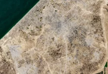 Serangan Bertubi di Gaza, Citra Satelit Tunjukkan Daya Hancur yang Mengerikan