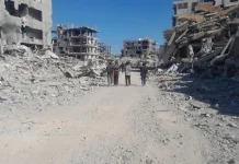 Warga Gaza Utara Hidup di Antara Reruntuhan dan Ancaman “Garis Kuning”