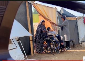 Tak Beranjak dari Tenda: Hujan dan Blokade Menghantam Penyandang Disabilitas di Gaza
