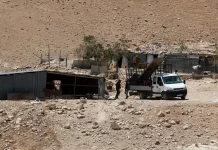 Pemukim Israel Usir Paksa 6 Keluarga Palestina di Tepi Barat