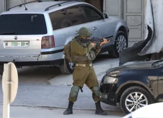 Perlawanan di Tepi Barat, Pertempuran Meletus di Nablus