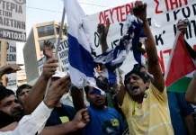 Diblokir Massa Pro-Palestina, 1.500 Turis Israel Terjebak di Pelabuhan Yunani