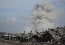 Teroris Israel Terus Hancurkan Bangunan di Gaza