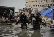 Banjir Memperparah Derita 250 Ribu Keluarga Palestina di Gaza