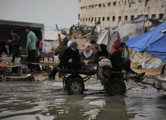 Banjir Memperparah Derita 250 Ribu Keluarga Palestina di Gaza