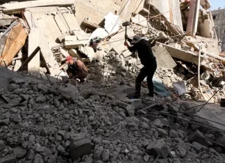 Warga Gotong Royong Rekonstruksi Reruntuhan, Gaza Menambal Lukanya Sendiri