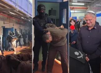 Pawai Balas Dendam di Penjara, Ben-Gvir Pamer Kekerasan di Penjara Ofer