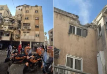 Serangan Rudal Hantam Tel Aviv, 12 Orang Tumbang