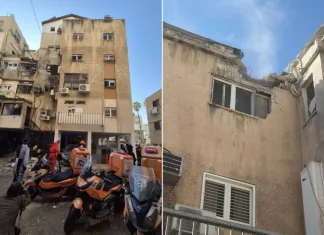 Serangan Rudal Hantam Tel Aviv, 12 Orang Tumbang