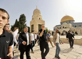 Ben Gvir Nodai Al-Aqsa, 7 Warga Palestina Terluka dan 18 Ditangkap