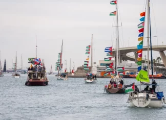 Sempat Diterjang Badai, Armada Global Sumud Flotilla Lanjutkan Pelayaran ke Gaza