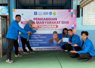 Universitas BSI Tanamkan Nilai HAM dan Toleransi di SMPN 26 Jakarta