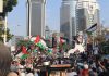 Ribuan Massa Padati Kawasan Monas Jakarta, Serukan Solidaritas Tanpa Henti untuk Gaza