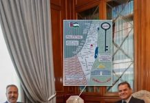 “Palestina dari Laut hingga Sungai”: Peta di Belakang Hakan Fidan Bikin Israel Marah