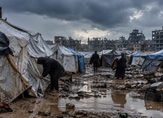 Ancaman Badai Musim Dingin: 1,7 Juta Warga Gaza Terjebak di Tenda Rusak dan Bangunan Rapuh